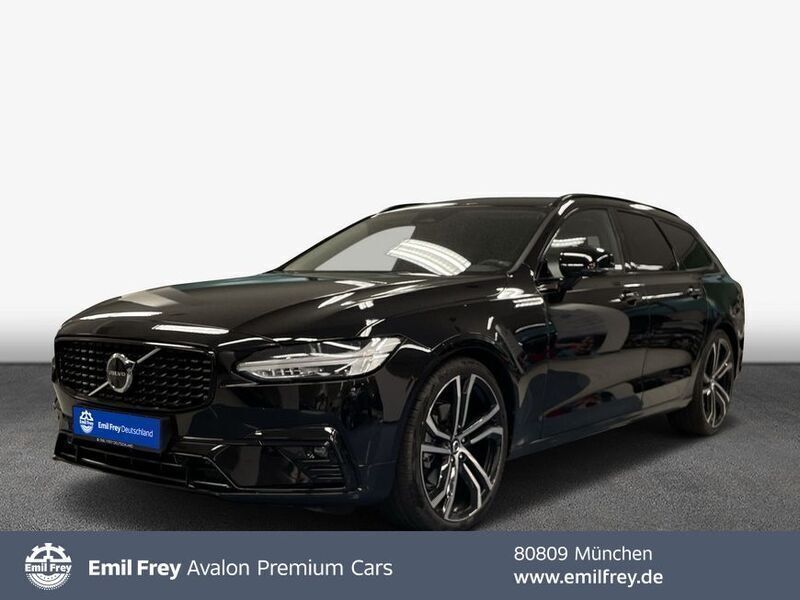 Onyx schwarzmetallic Gebraucht 2024 Volvo V90 Plus Kombi | 43.490 € (Guter Preis) - Bild 1/4