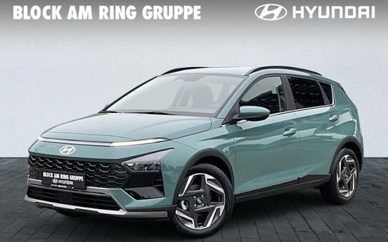 Mangrove green, innenraum bla Neu 2024 Hyundai Bayon Prime SUV | 21.890 € (Fairer Preis) - Bild 1/4