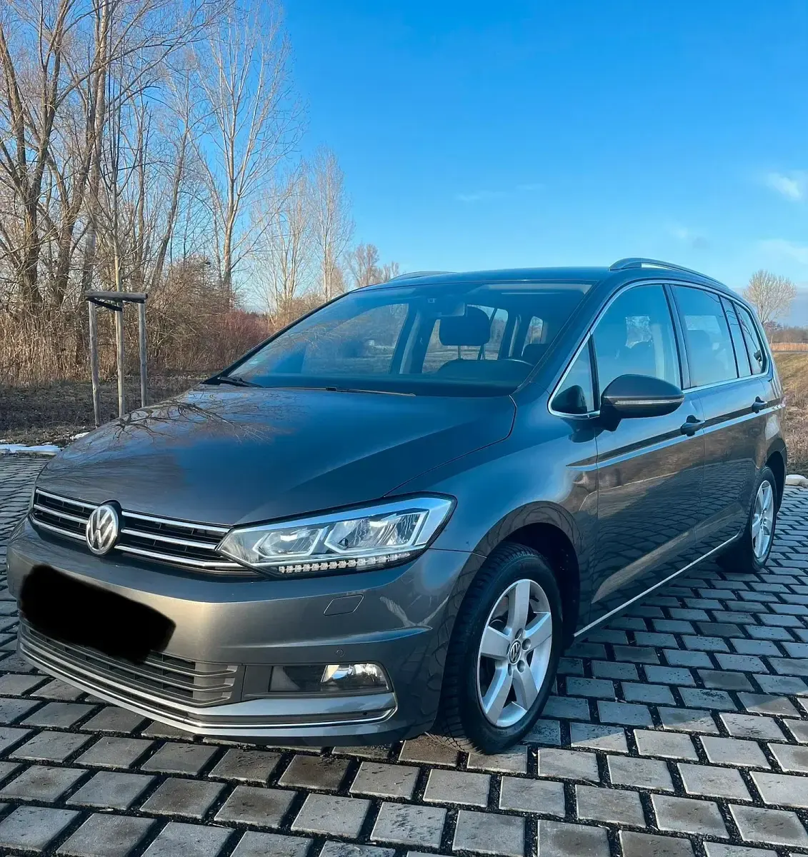 Gebraucht VW Touran 190 PS (139 kW) 2017 Grau Van / Kleinbus