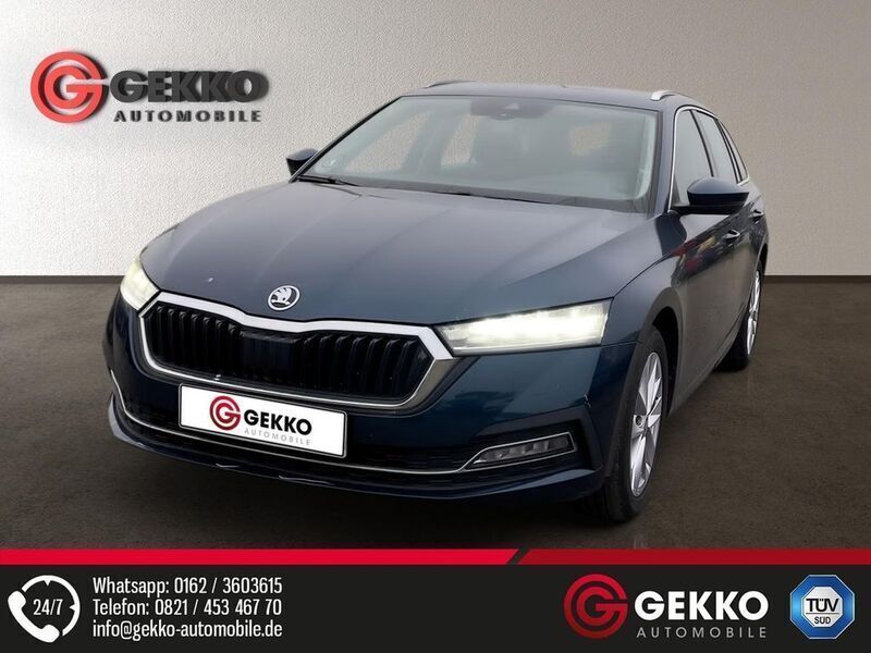 Blau Gebraucht 2021 Skoda Octavia Style Kombi | 23.879 € (Fairer Preis) - Bild 1/4