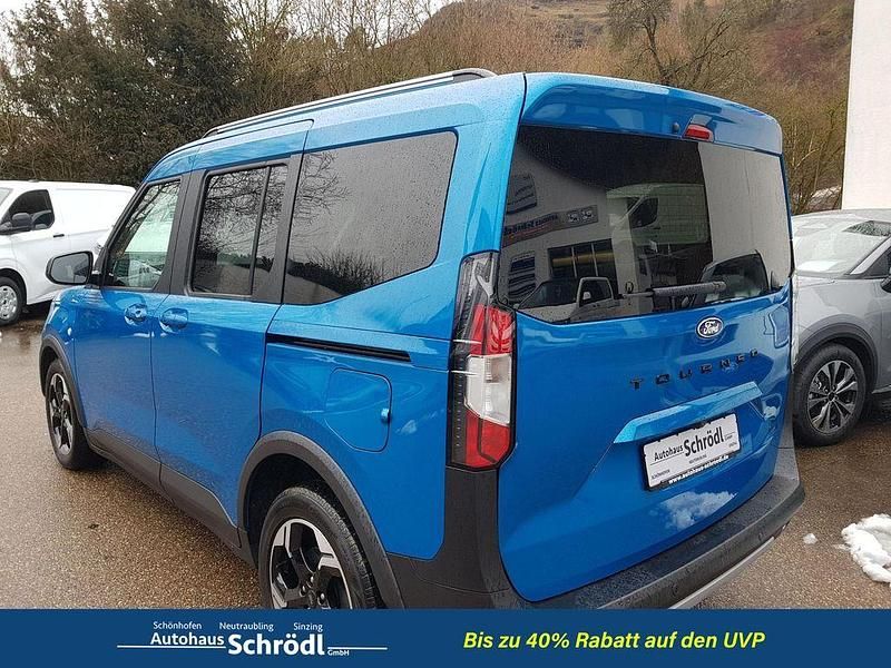 Gebraucht Ford Tourneo Courier Active 125 PS (91 kW) 2025 Digital aqua blue Van / Kleinbus