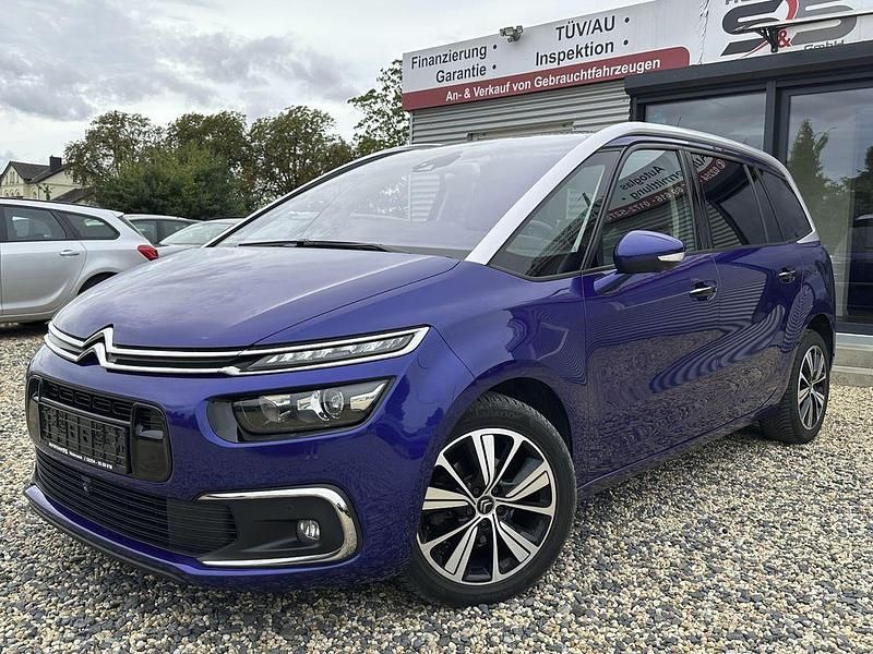 Blau Gebraucht 2017 Citroën Grand C4 Picasso Shine Van / Kleinbus | 11.899 € (Fairer Preis) - Bild 1/4