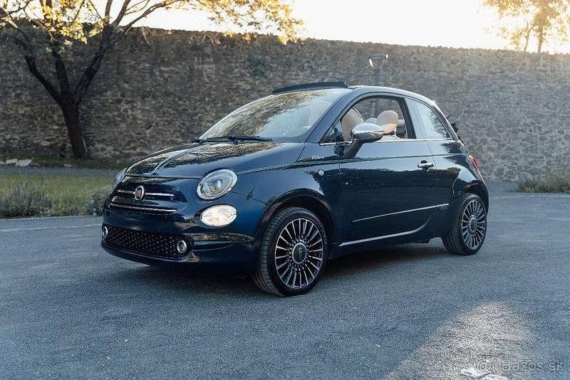 Blau Gebraucht 2017 Fiat 500 Riva Cabrio | 11.990 € - Bild 1/4