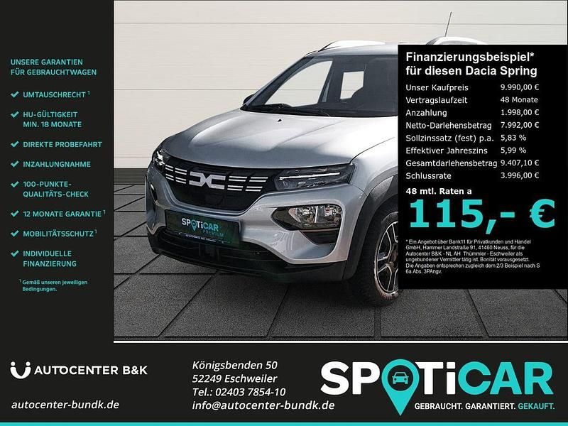 Gebraucht Dacia Spring Extreme 47 kW (65 PS) 2023 Lightninggrau Kleinwagen