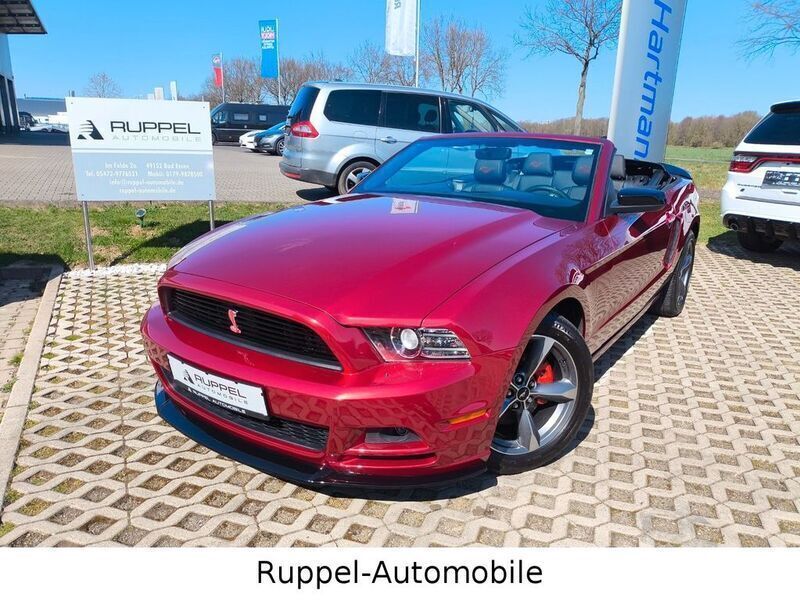 Rot Gebraucht 2013 Ford Mustang Premium Cabrio | 18.990 € (Guter Preis) - Bild 1/4
