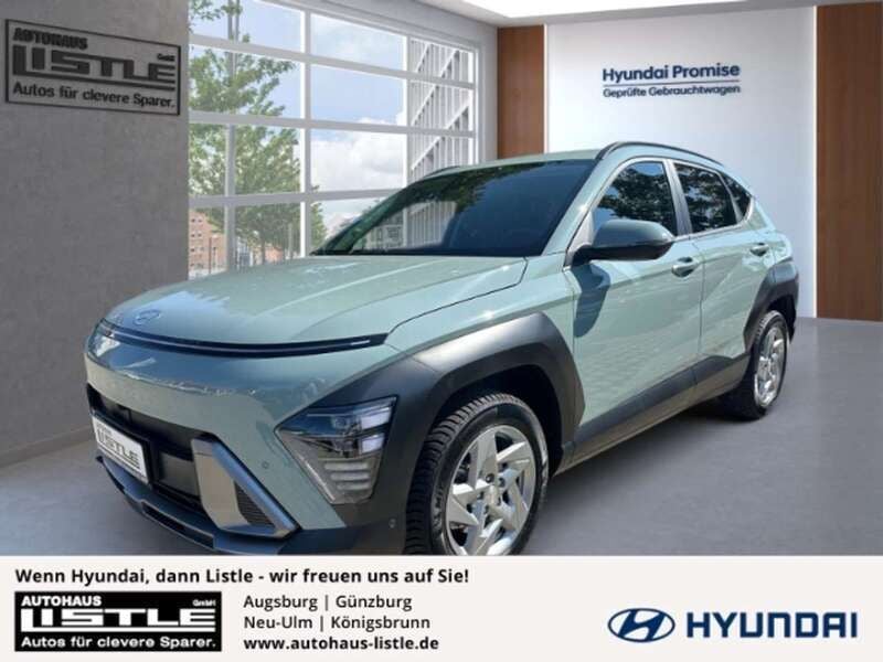 Gruen Gebraucht 2023 Hyundai Kona Trend SUV | 25.485 € (Fairer Preis) - Bild 1/4