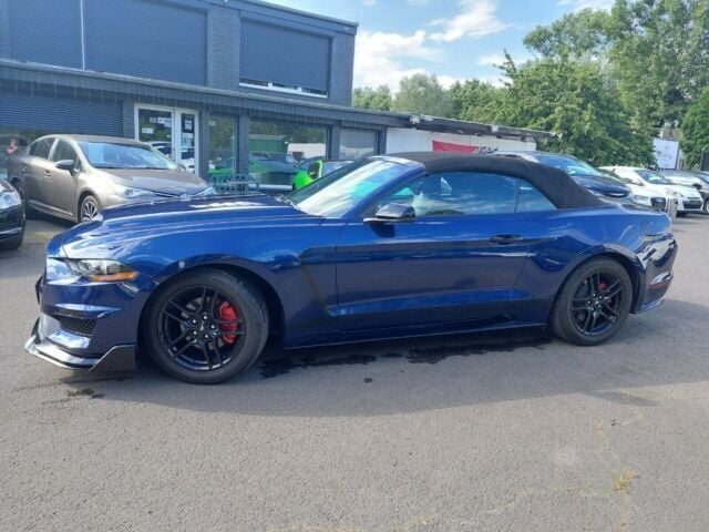 Gebraucht Ford Mustang 314 PS (230 kW) 2017 Blau metallic Cabrio