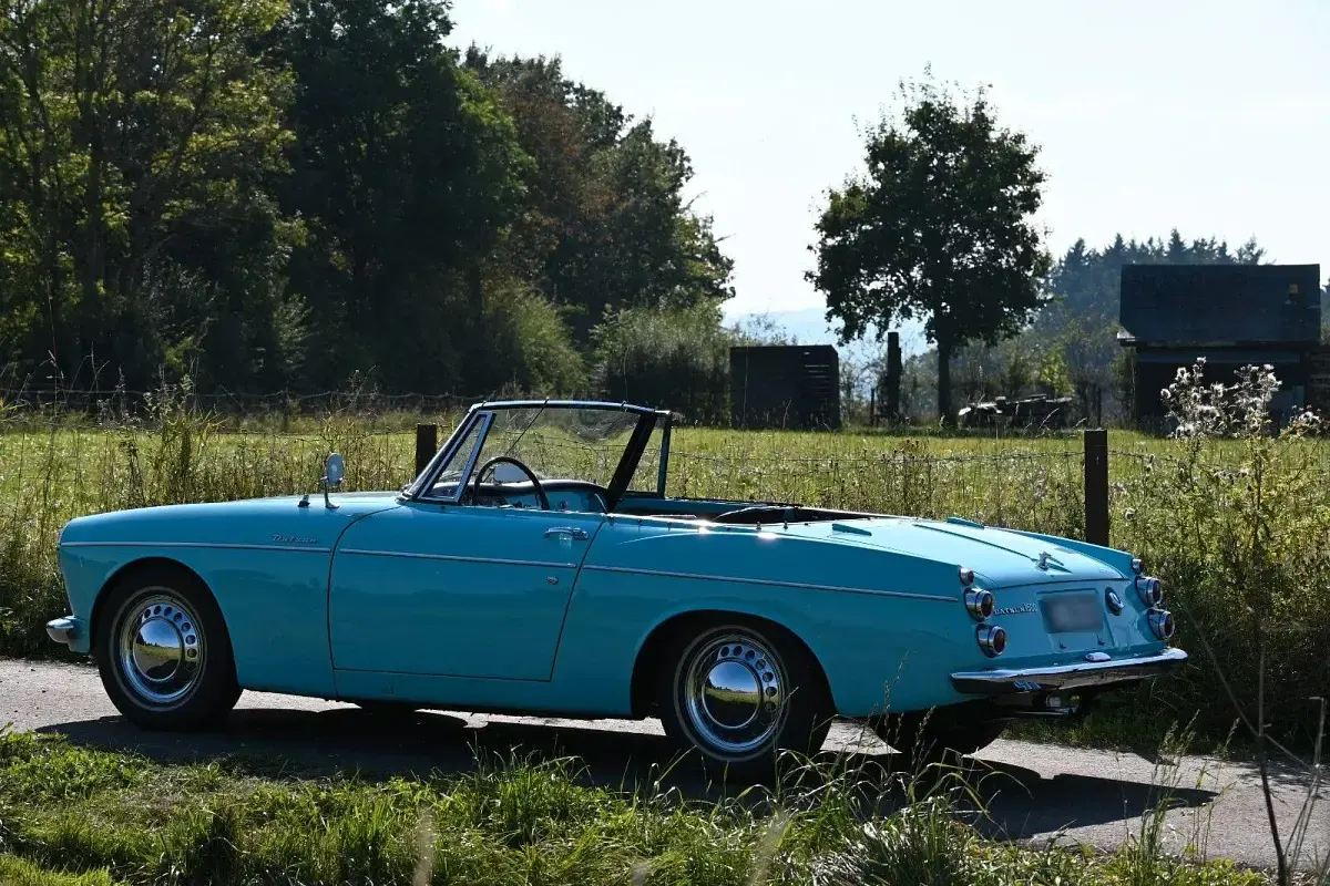Gebraucht Datsun 1500 85 PS (62 kW) 1964 Blau Cabrio
