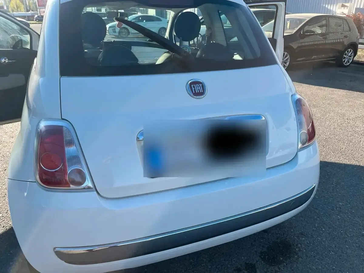Gebraucht Fiat 500 70 PS (51 kW) 2008 Weiß Kleinwagen