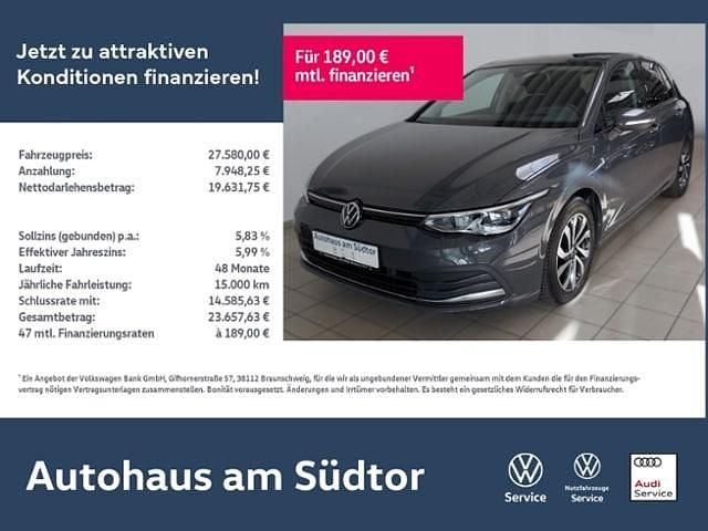 Gebraucht VW Golf VIII Active 150 PS (110 kW) 2022 Delfingrau metallic Limousine