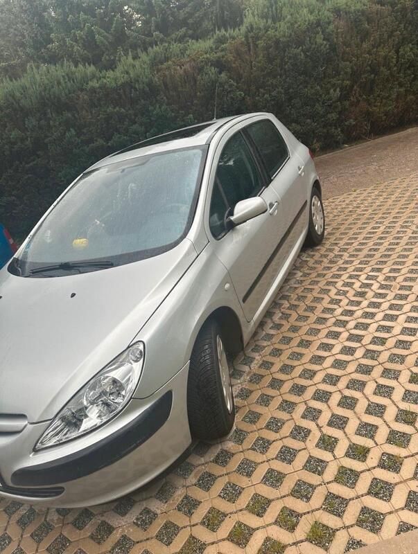 Grau Gebraucht 2002 Peugeot 307 Kleinwagen | 1.700 € - Bild 1/4