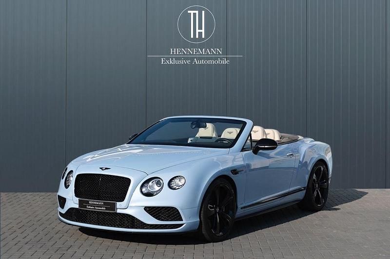 Gebraucht Bentley Continental GT Convertible Mulliner 528 PS (388 kW) 2015 Sonderlackierung jetstream Cabrio