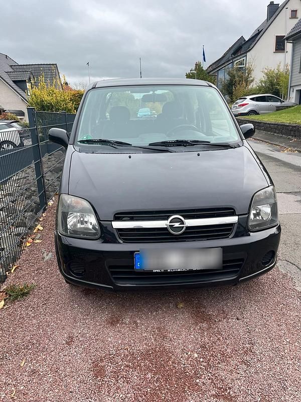 Schwarz Gebraucht 2004 Opel Agila Kleinwagen | 1.300 € (Fairer Preis) - Bild 1/4