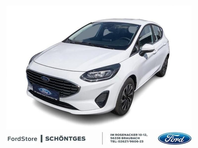 Weiss Gebraucht 2024 Ford Fiesta Titanium Kleinwagen | 21.980 € (Etwas zu teuer) - Bild 1/3