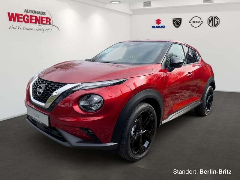 Fuji sunset red Gebraucht 2025 Nissan Juke Tekna SUV | 27.990 € - Bild 1/4