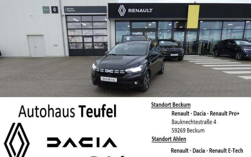 Schwarz Neu 2025 Dacia Sandero Journey Kleinwagen | 17.295 € (Fairer Preis) - Bild 1/4