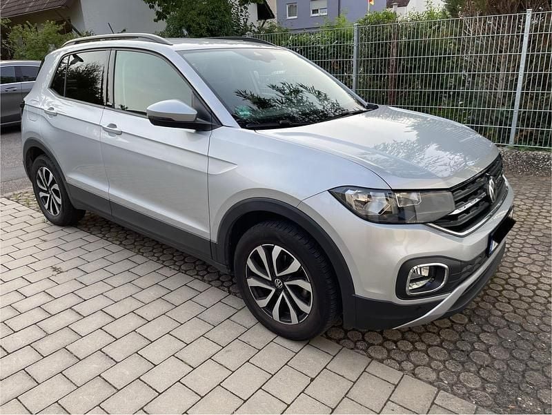 Silber Gebraucht 2022 VW T-Cross SUV | 20.490 € (Guter Preis) - Bild 1/4