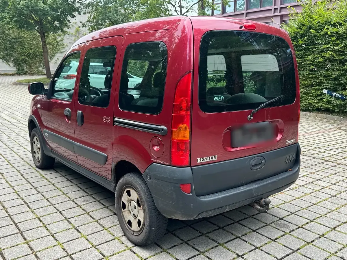 Gebraucht Renault Kangoo 98 PS (72 kW) 2007 Rot Van / Kleinbus