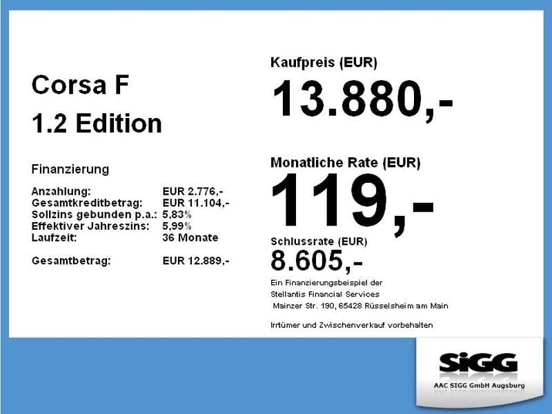 Gebraucht Opel Corsa Edition 101 PS (74 kW) 2023 Chili rot Kleinwagen