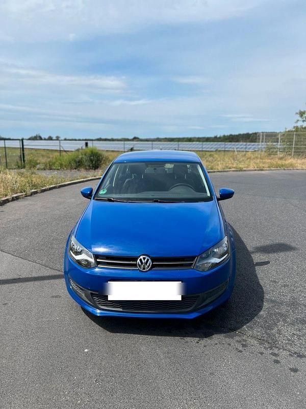 Gebraucht VW Polo Trendline 69 PS (50 kW) 2009 Blau Kleinwagen