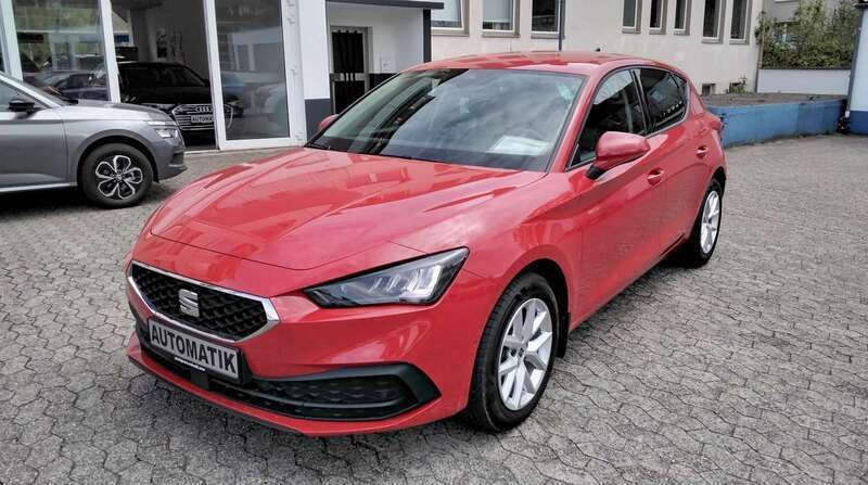 Reinrot Gebraucht 2021 Seat Leon Kleinwagen | 17.990 € (Guter Preis) - Bild 1/4
