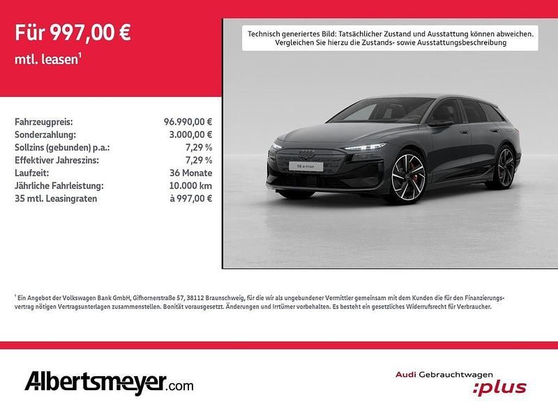 Magnetgrau Gebraucht 2025 Audi S6 e-tron Ambiente Limousine | 96.990 € (Teuer) - Bild 1/4