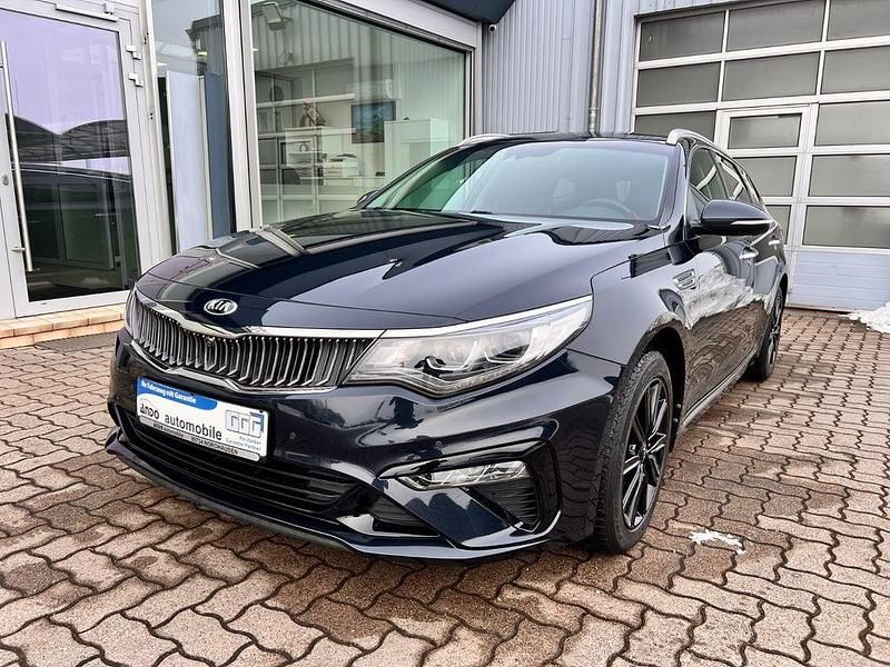 Gebraucht Kia Optima Spirit 163 PS (119 kW) 2019 Blau Kombi