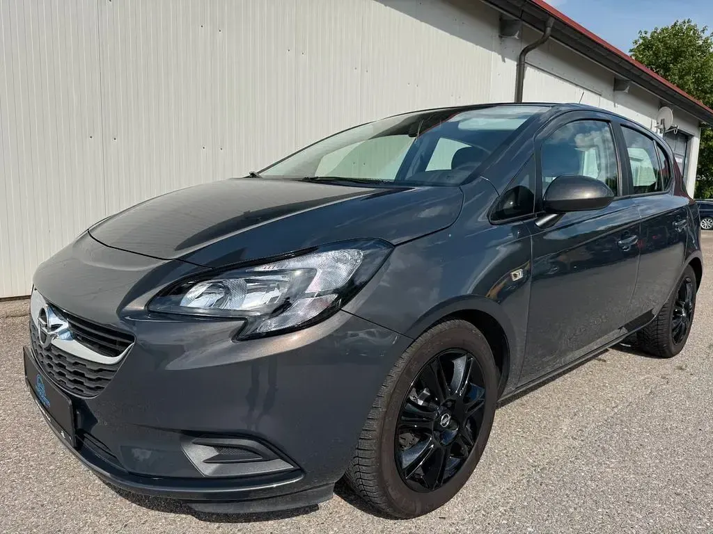 Używany Opel Corsa Edition 90 KM (66 kW) 2016 Szary Hatchback