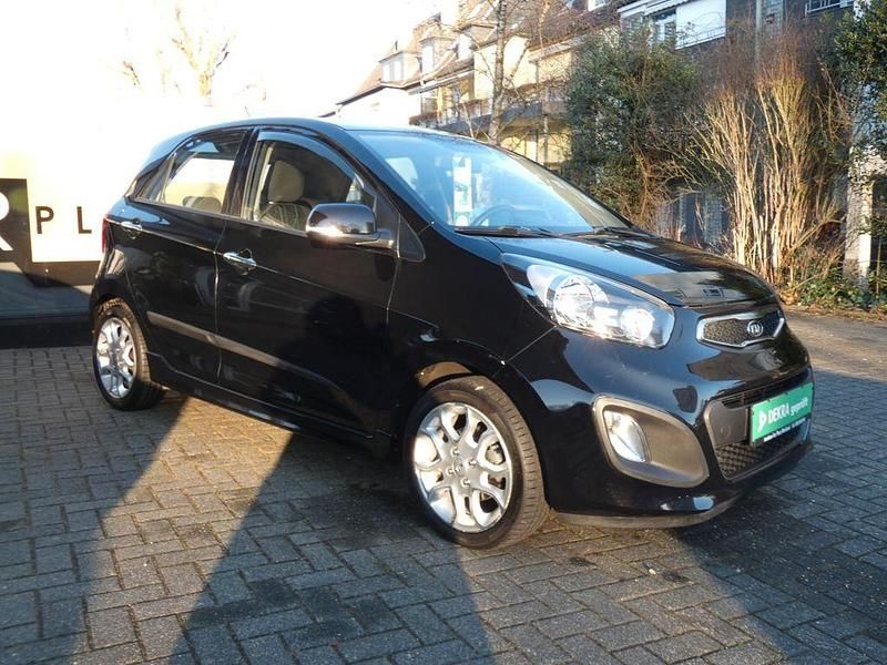 Gebraucht Kia Picanto Spirit 86 PS (63 kW) 2012 Schwarz Kleinwagen