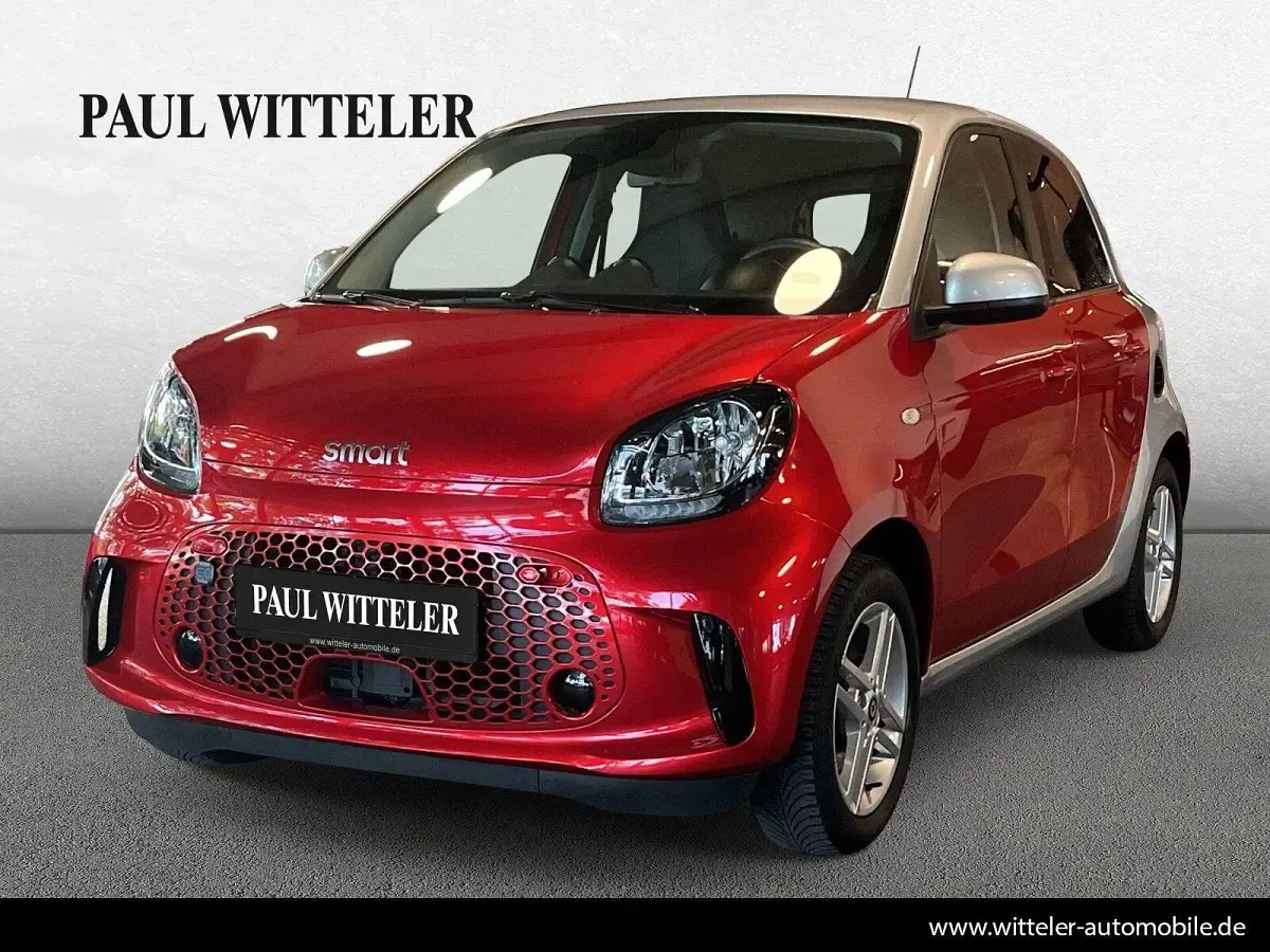 Gebraucht Smart ForFour Electric Drive 60 kW (82 PS) 2020 Karosserie in cadmium red () Limousine