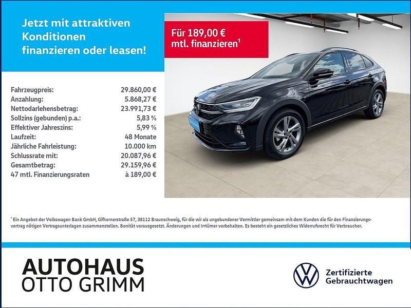 Schwarz Gebraucht 2024 VW Taigo R-line SUV | 29.860 € (Etwas zu teuer) - Bild 1/4