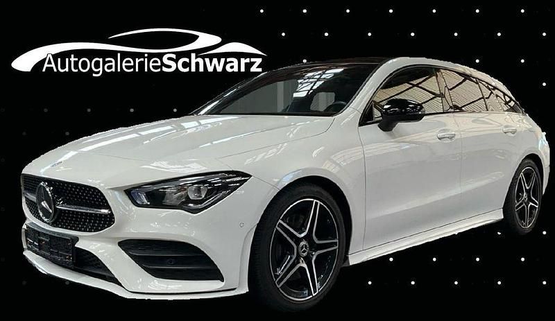 Weiß Gebraucht 2020 Mercedes CLA200 Shooting Brake AMG Kombi | 24.200 € (Superpreis) - Bild 1/3