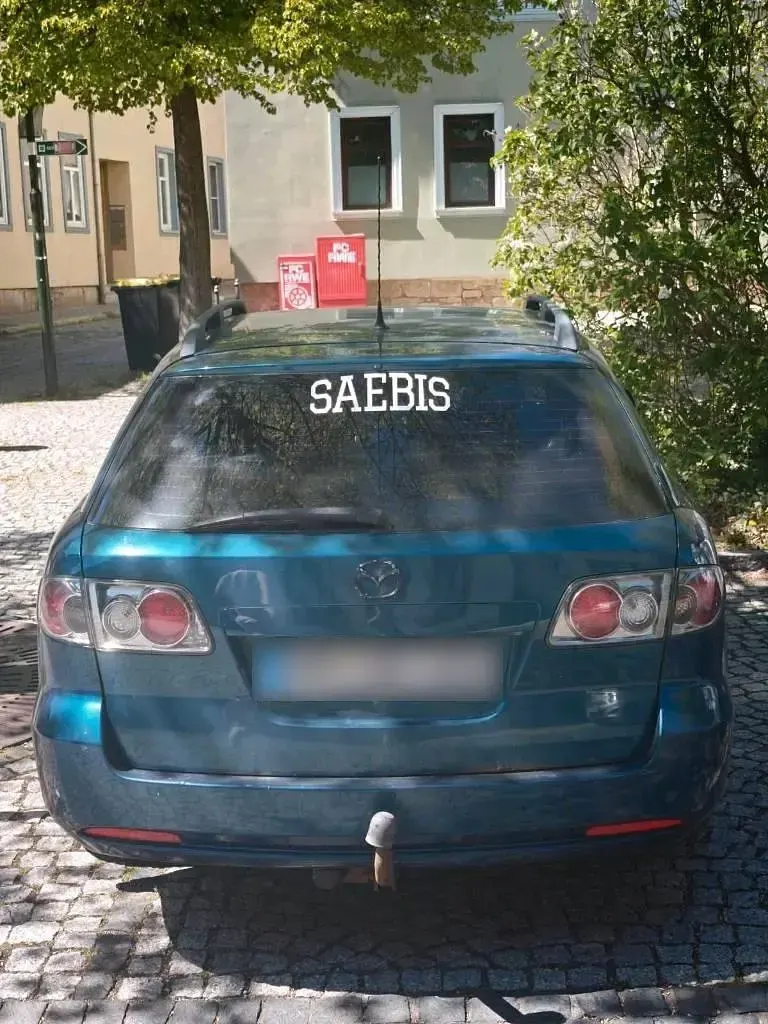 Gebraucht Mazda 6 120 PS (88 kW) 2008 Blau Kombi