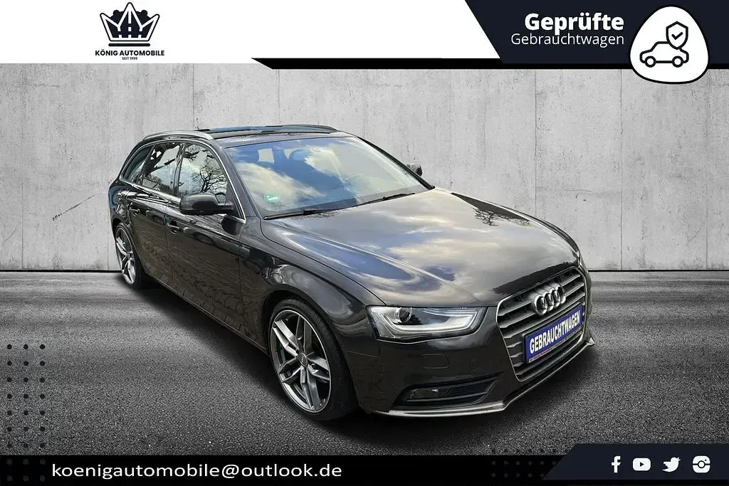 Używany Audi A4 Ambition 170 KM (125 kW) 2012 Szary Kombi