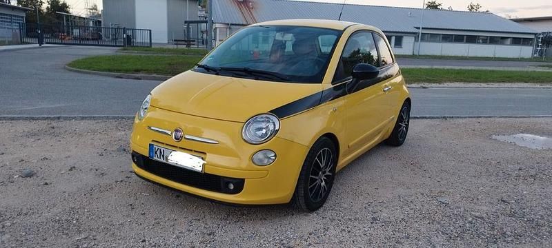 Gelb Gebraucht 2008 Fiat 500 Kleinwagen | 2.999 € (Fairer Preis) - Bild 1/4