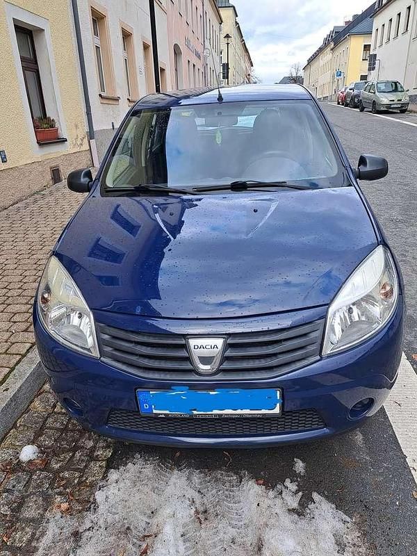Gebraucht Dacia Logan MCV 75 PS (55 kW) 2009 Blau Kombi