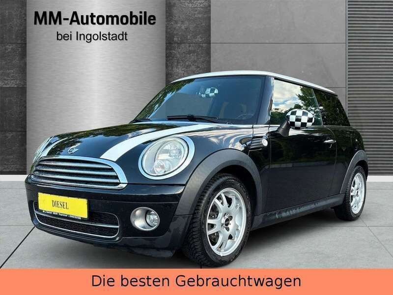 Midnight black metallic Gebraucht 2010 Mini Cooper D Kleinwagen | 4.990 € (Fairer Preis) - Bild 1/4