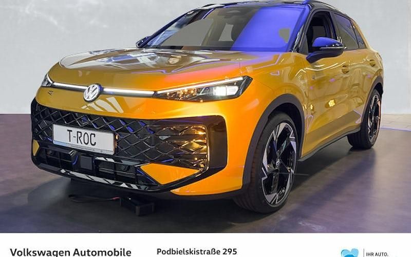 Gelb Neu 2025 VW T-Roc R-line SUV | 42.490 € (Teuer) - Bild 1/4