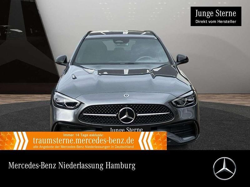 Grau Gebraucht 2024 Mercedes C180 AMG Limousine | 37.390 € (Fairer Preis) - Bild 1/3