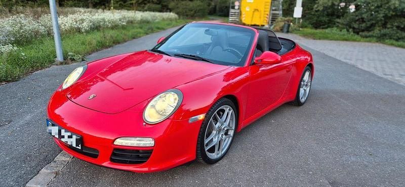Rot Gebraucht 2010 Porsche 911 Carrera Cabriolet Cabrio | 44.997 € (Fairer Preis) - Bild 1/4