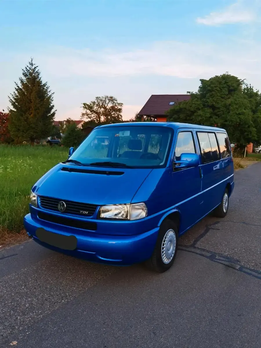 Gebraucht VW Multivan 102 PS (75 kW) 2000 Blau Van / Kleinbus