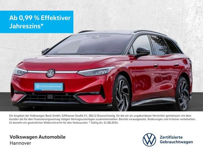 Kings red metallic Gebraucht 2024 VW ID.7 Pro Limousine | 49.850 € - Bild 1/3
