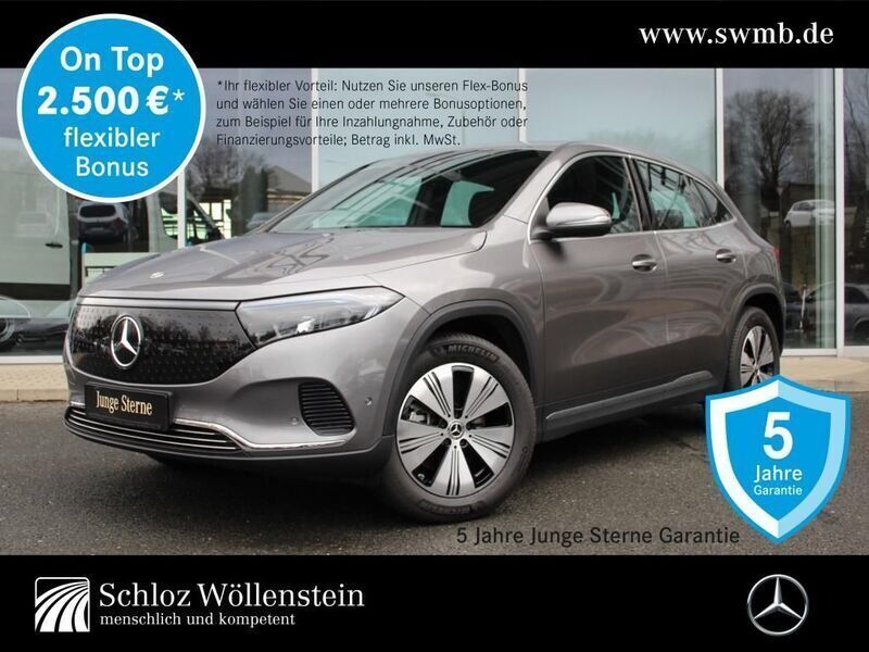 Metalliclack mountaingrau Gebraucht 2024 Mercedes EQA350 Progressive SUV | 33.990 € (Superpreis) - Bild 1/4