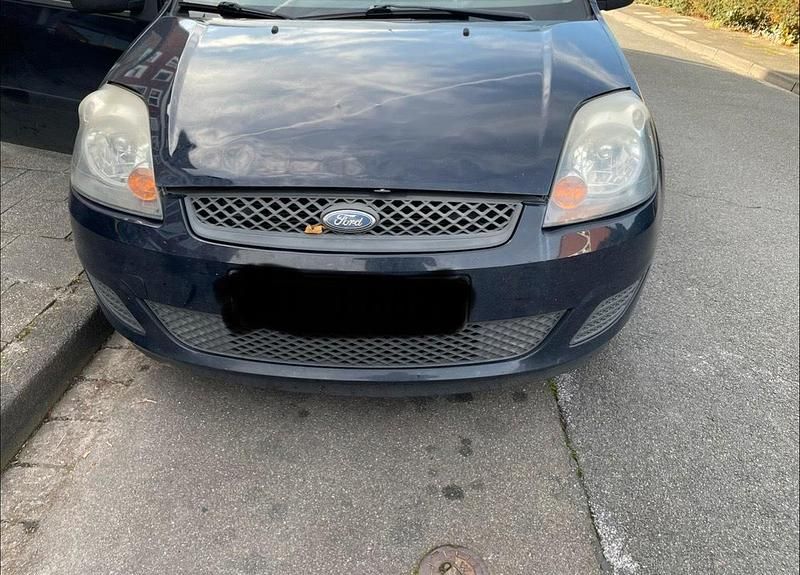 Gebraucht Ford Fiesta 60 PS (44 kW) 2007 Blau Kleinwagen