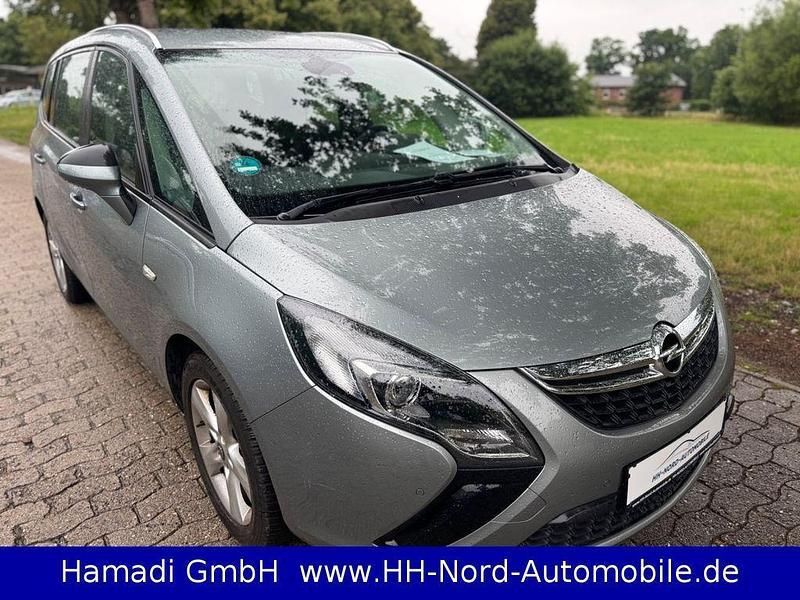 Silber Gebraucht 2012 Opel Zafira Tourer Edition Van / Kleinbus | 8.150 € (Etwas zu teuer) - Bild 1/4