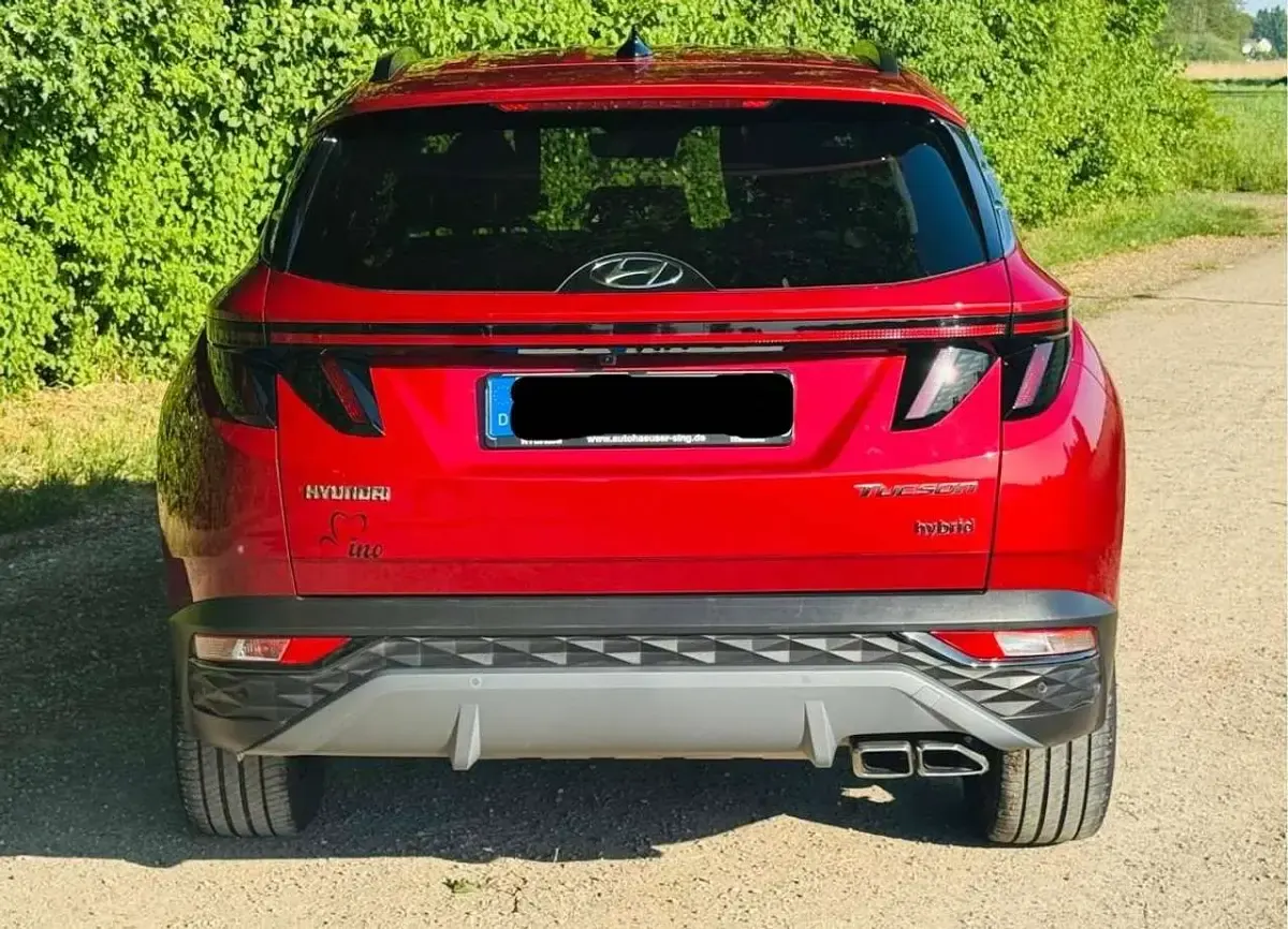 Gebraucht Hyundai Tucson Prime 230 PS (169 kW) 2023 Rot SUV