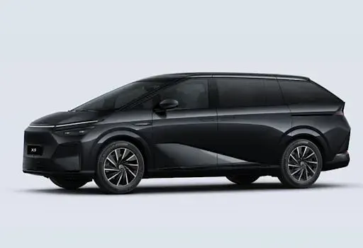 Neu XPENG X9 AWD Performance 369 kW (503 PS) 2026 Blau Van / Kleinbus