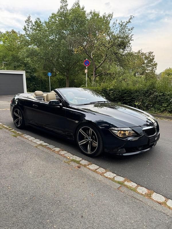 Schwarz Gebraucht 2010 BMW 635 Cabriolet Cabrio | 19.500 € (Teuer) - Bild 1/4