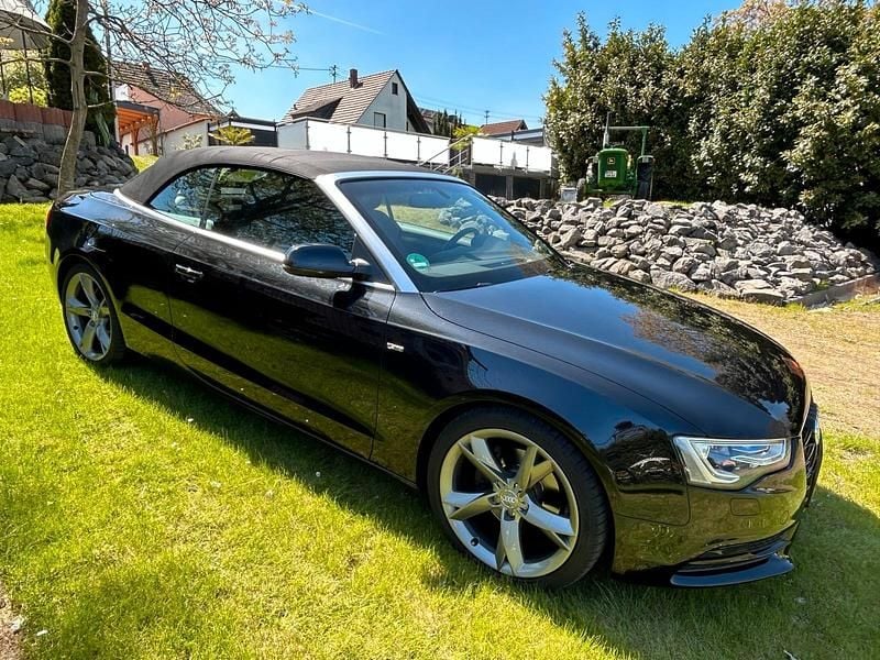 Gebraucht Audi A5 Cabriolet Design 177 PS (130 kW) 2013 Schwarz Cabrio
