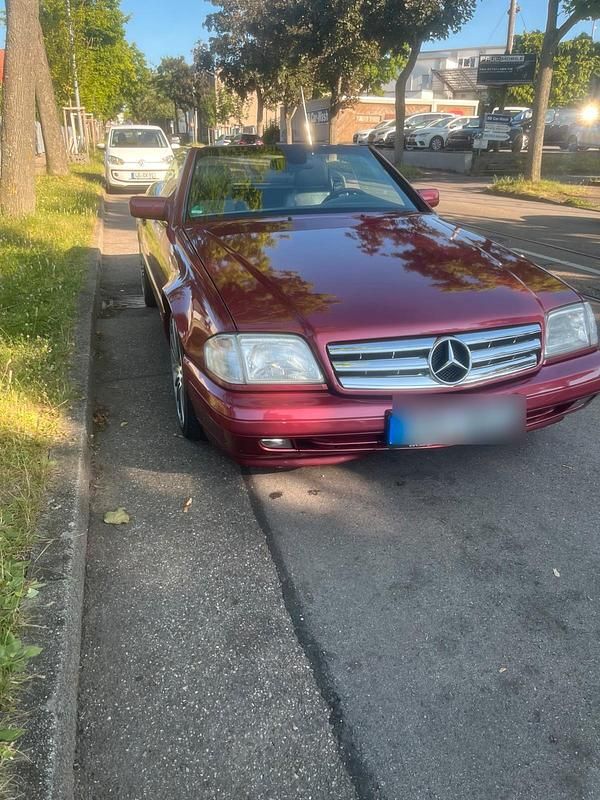 Gebraucht Mercedes SL320 231 PS (169 kW) 1996 Rot Cabrio